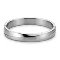 Polished & Matte Bangle Stainless Steel Bracelet