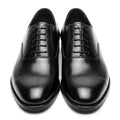 Classic Black Leather Oxford Shoes