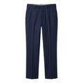 Tailored Navy Wool Trousers
