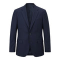 Navy Blue Super 120s Wool Blazer
