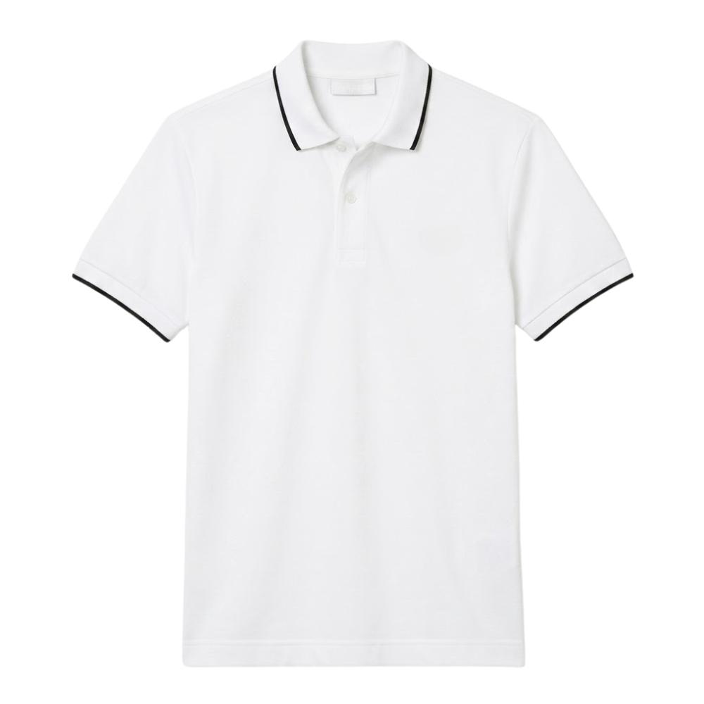 T-Shirt aus Piqué-Baumwolle + Gratis-Geschenk